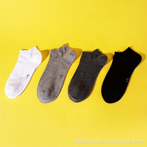 stoking buku lali katun potong rendah anti-slip